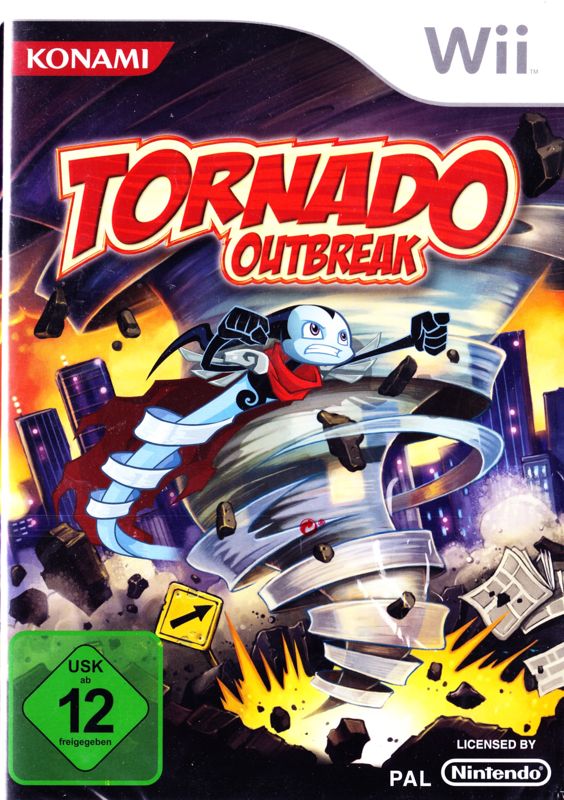 Tornado Outbreak box art for Wii